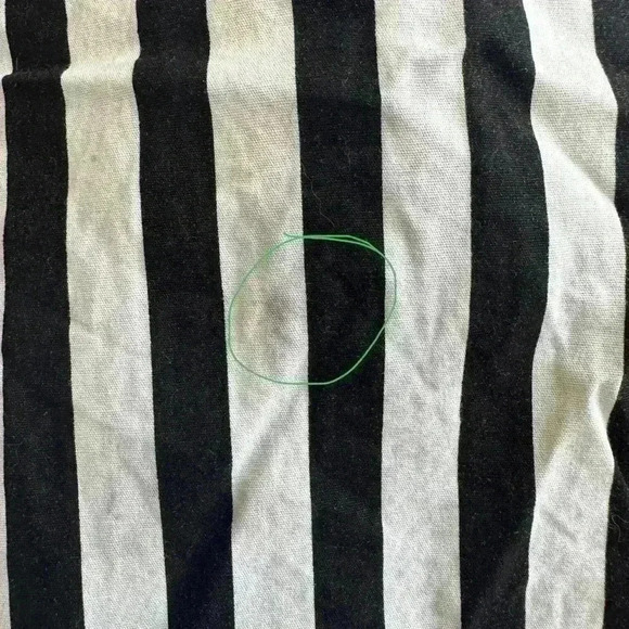 Disney X Forever 21 Mickey Mouse Shirt Slim Fit Stripe Long‎ Sleeve Large Mens - Picture 8 of 10